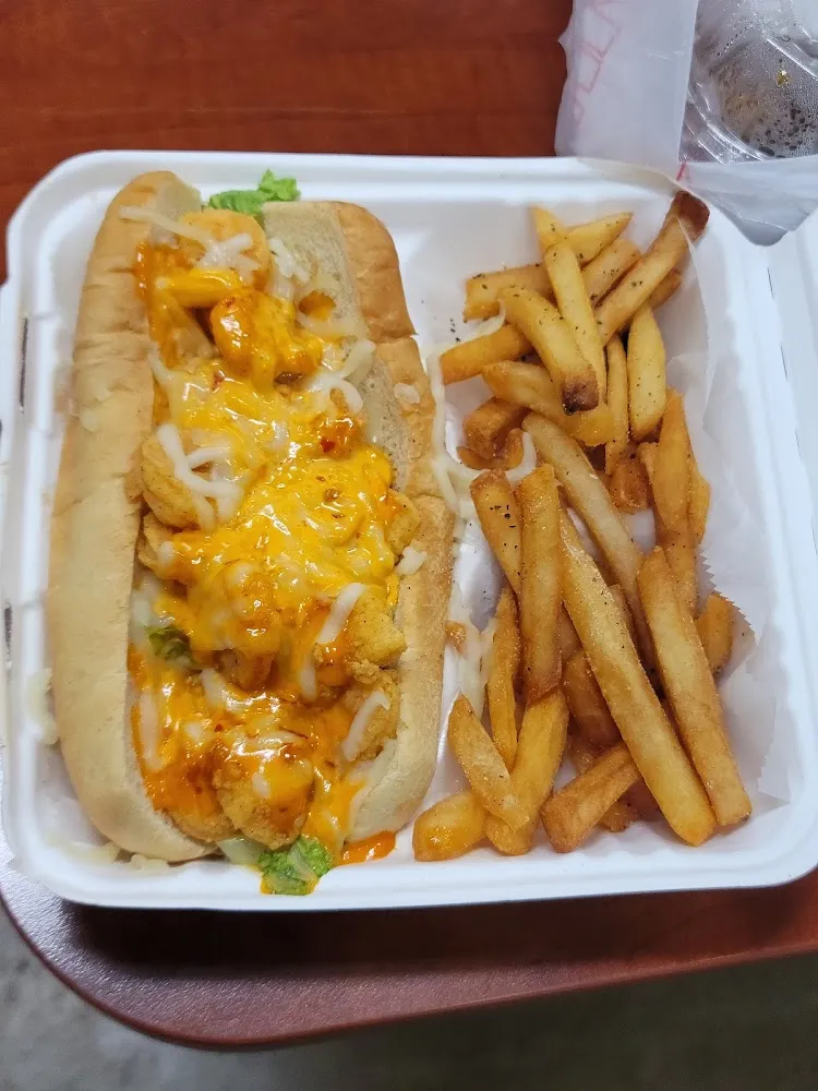 Philly Cheese Chicken Sandwich